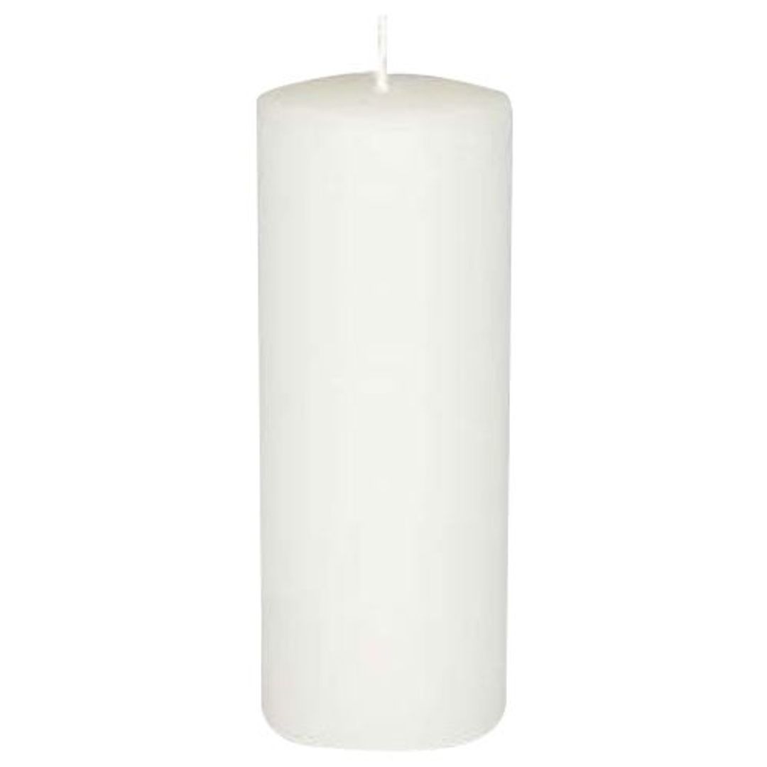 White Pillar Candles - 3" X 8"