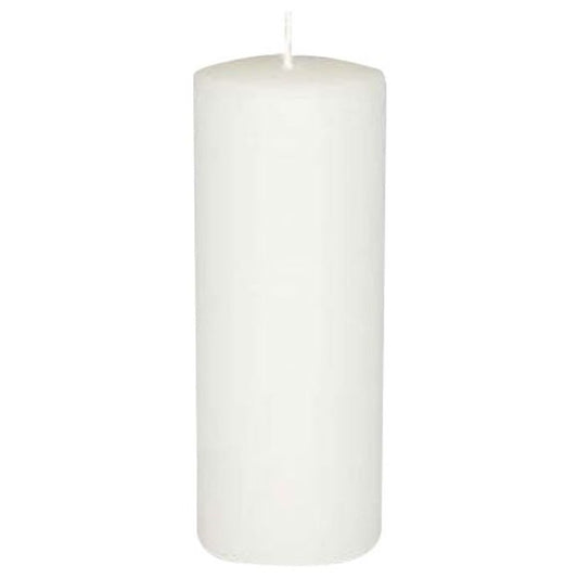 White Pillar Candles - 3" X 8"