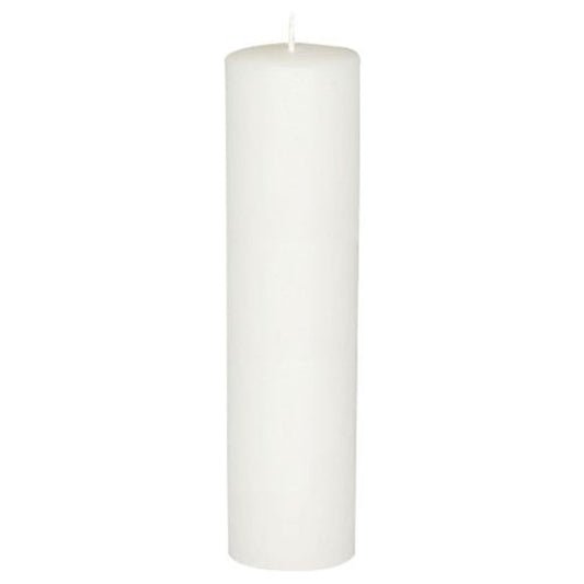 White Pillar Candles - 2"x8"