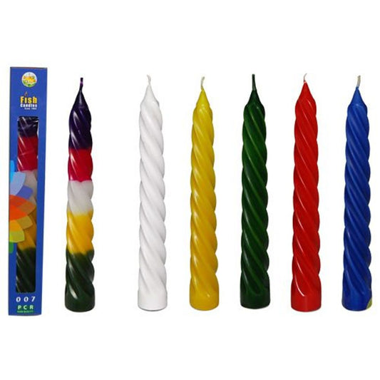 Spiral Candle - Multicolour