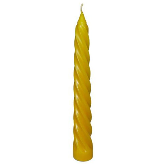 Spiral Candle - Yellow