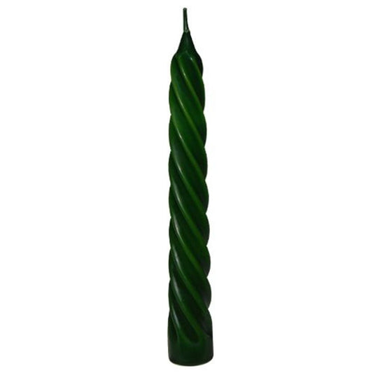 Spiral Candle - Green