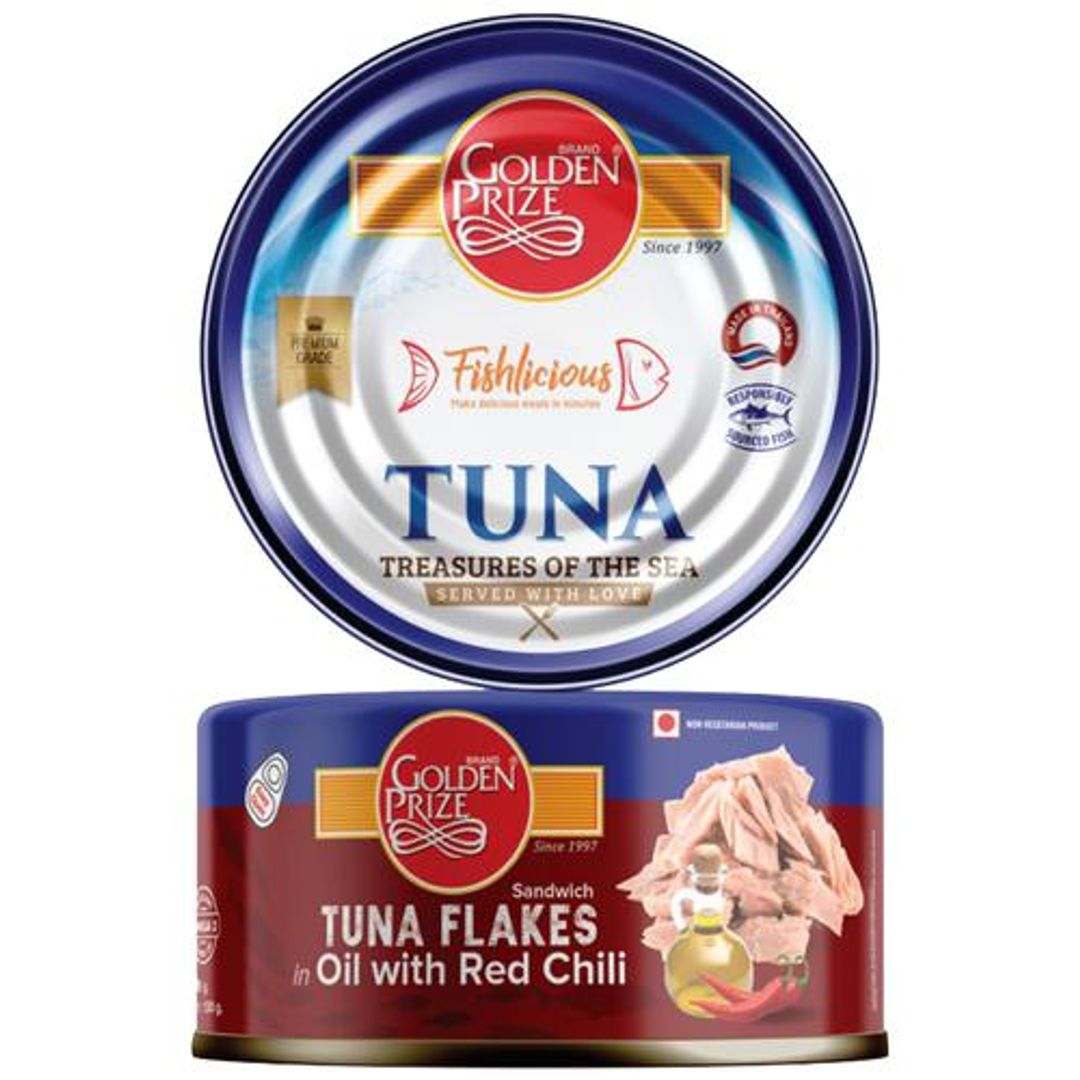 Tuna Sandwich Flakes In Oil With Red Chili