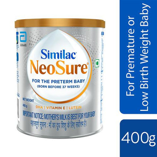 NeoSure Infant Formula Powder - For Premature Baby & Low Birth Weight, From Birth Up to 12 Months, DHA + Natural Vitamin E