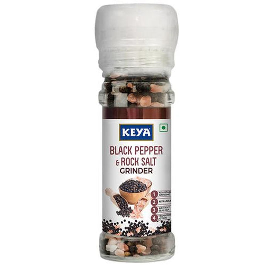 Black Pepper & Rock Salt Grinder