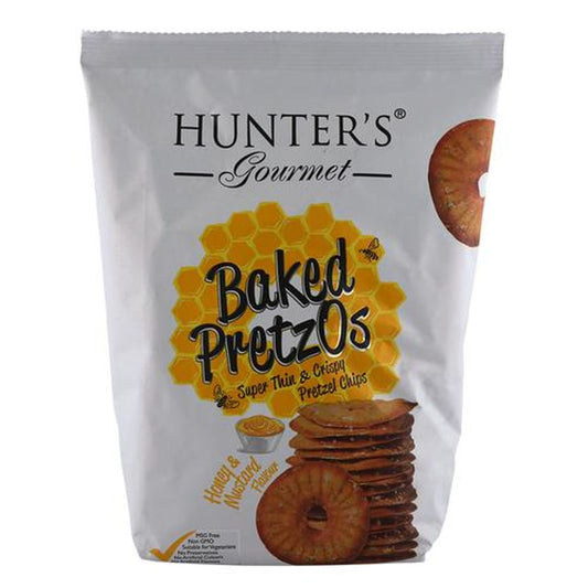 Baked Pretzos - With Honey & Mustard Flavour, No Preservatives & Artificial Colours