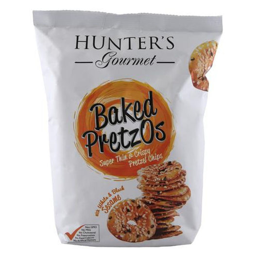 Baked Pretzos - With White & Black Sesame, No Preservatives & Artificial Colours