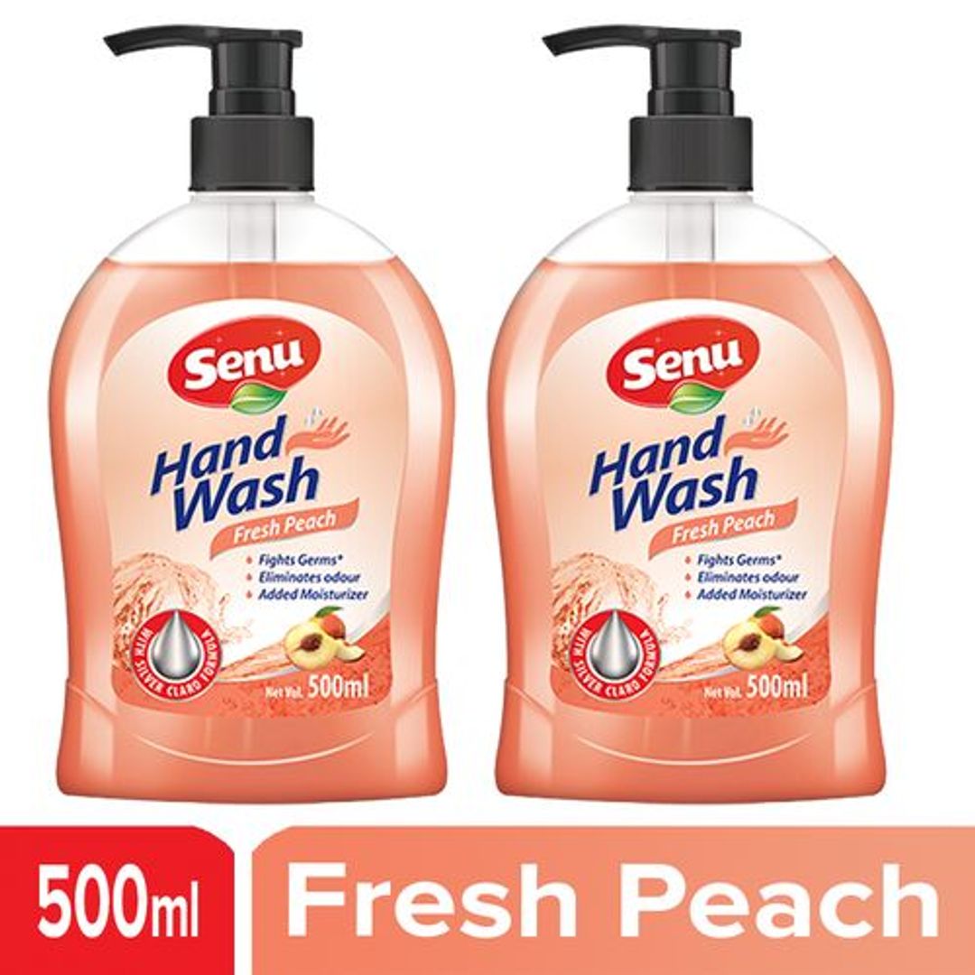 Hand Wash - Fresh Peach, Fight Germs