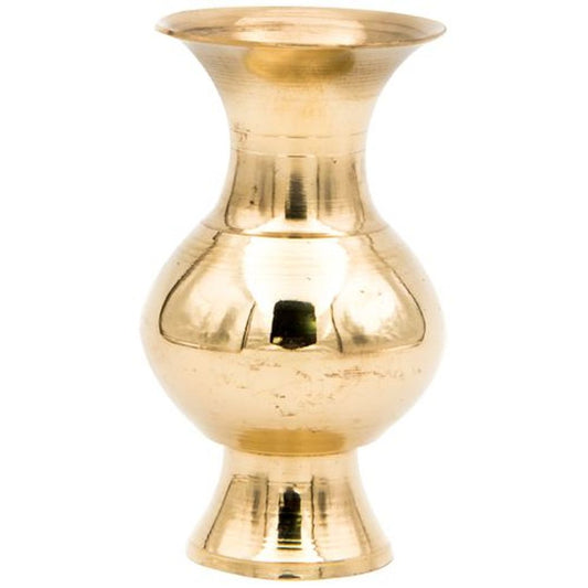 Brass Flower Pot Agarbatti Pooja Stand