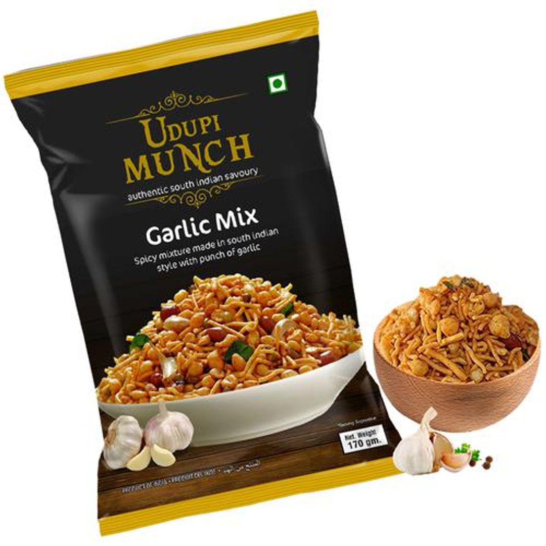 Udupi Munch Garlic Mix - Spicy Mixture