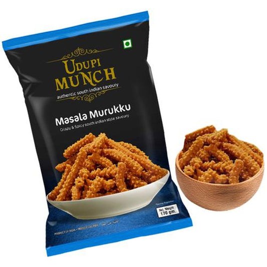 Udupi Munch Masala Murukku - Crispy & Spicy