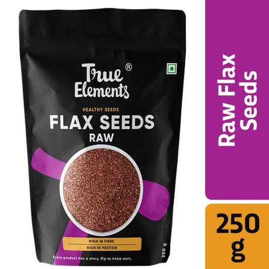 Raw Flax Seeds - Rich In Omega 3 Fatty Acid, Healthy