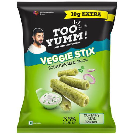 Sour Cream & Onion Flavour Veggie Stix Namkeen