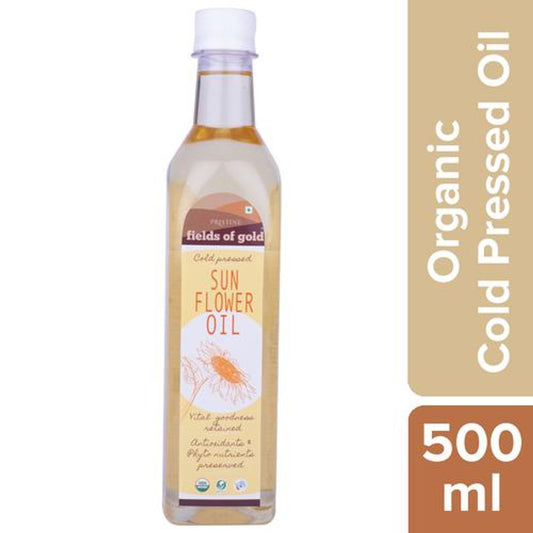 Fields Of Gold Organic Cold Pressed Sunflower Oil