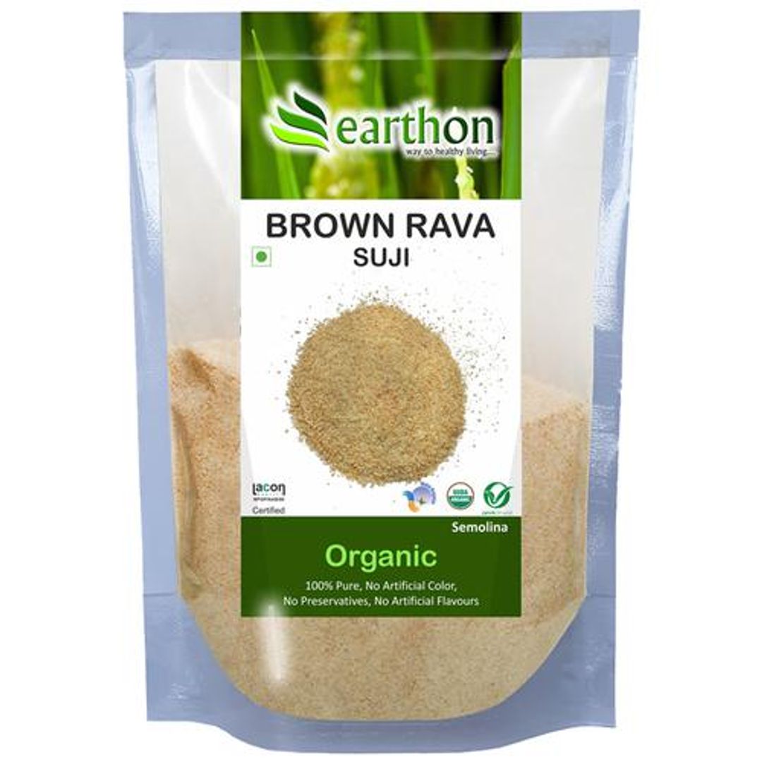 Organic Semolina Brown Rava - TOKO CART