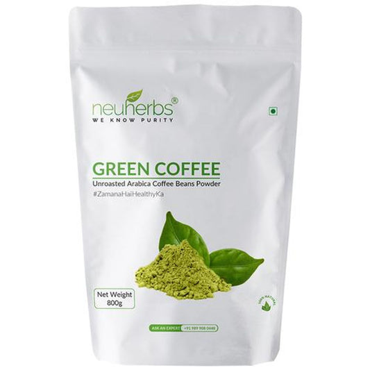 Green Coffee Bean Powder - Unroasted Arabica