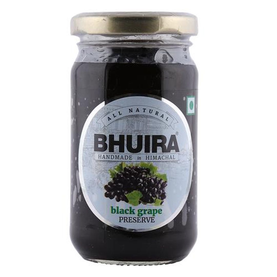 Black Grape Preserve - Natural, No Added Preservatives & Tastes Delicious