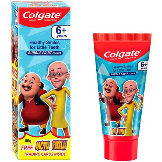 Kids Anticavity Motu Patlu Toothpaste - 6+ years, Bubble Fruit Flavour