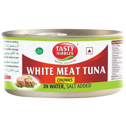 Tuna Chunks - White Meat In Water, Salt Added