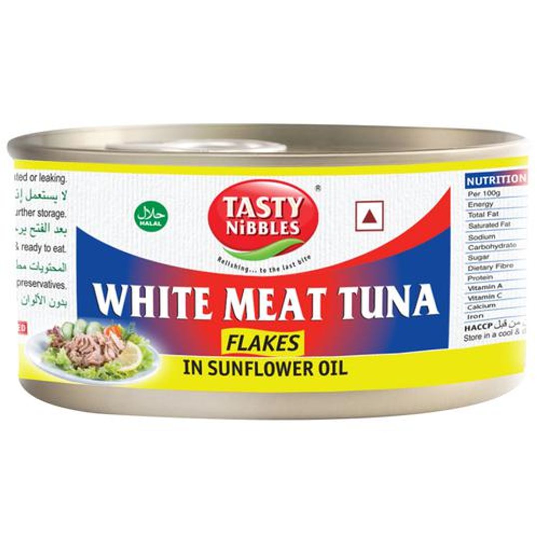 Tuna Flakes - White Meat In Sunflower Oil