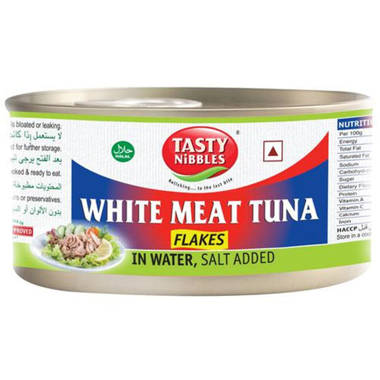 Tuna Flakes - White Meat In Water, Salt Added