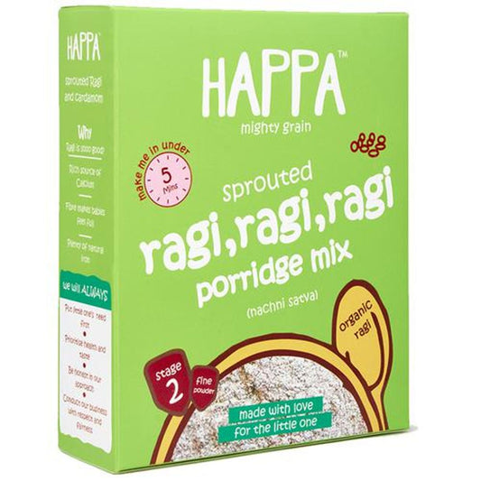 Baby Food - Organic Sprouted Ragi Porridge, 6 Months+