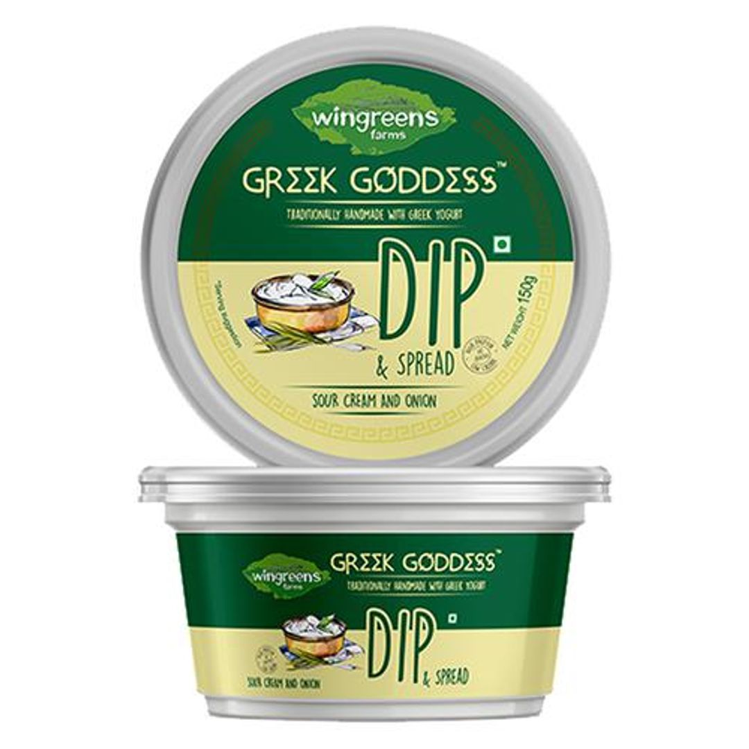 Greek Goddess - Sour Cream & Onion Yoghurt Dip & Spread