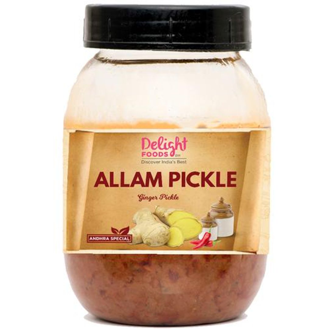 Andhra Special Allam/Ginger Pickle