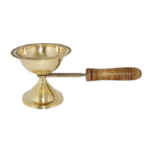 Dhoop Aarati With Wooden Handle