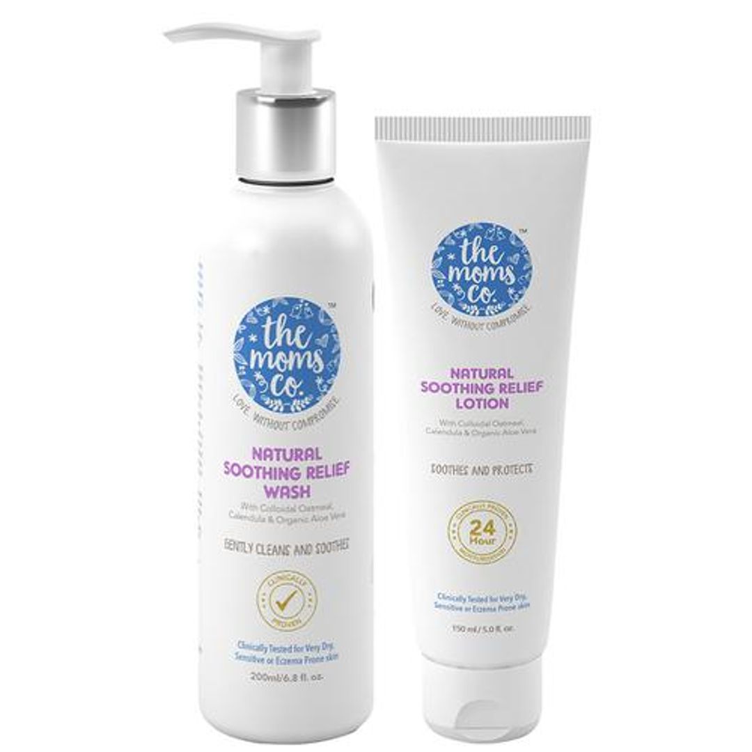 Natural Baby Soothing Relief Wash + Body Lotion