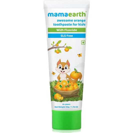 Orange Toothpaste For Kids