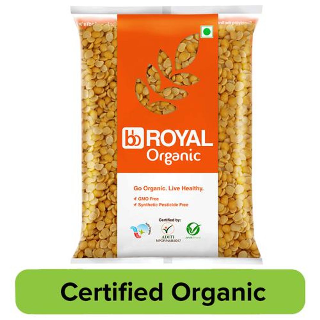 Organic Tur/Toor Dal/Togari Bele - Unpolished