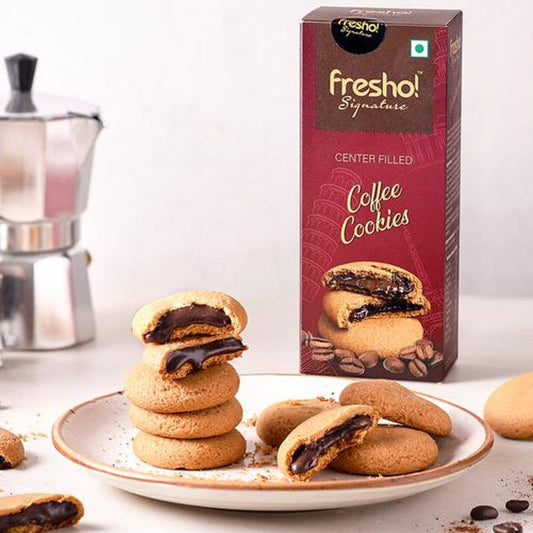 Center Filled Coffee Cookies