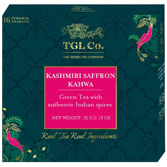 Kashmiri Kahwa Green Tea Bag - Detox Tea Desi Kahwa