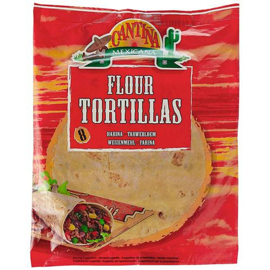 8 Flour Tortillas