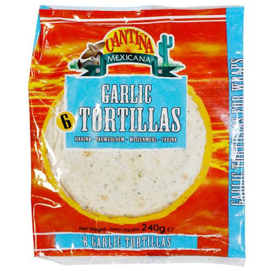 6 Garlic Tortillas