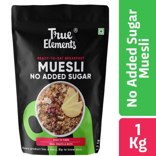 No Added Sugar Muesli With Real Fruits & Nuts - High Protein