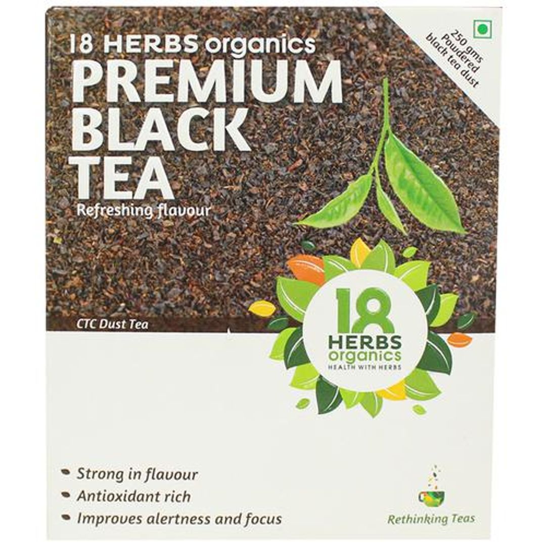 Organics Premium CTC Dust Black Tea - Refreshing Flavour