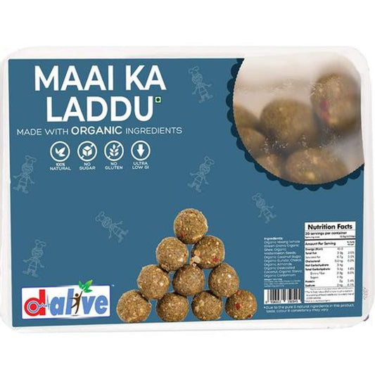 Organic Maai Ka Ladoo - Sugar-Free, Ultra-Low GI, No Preservatives