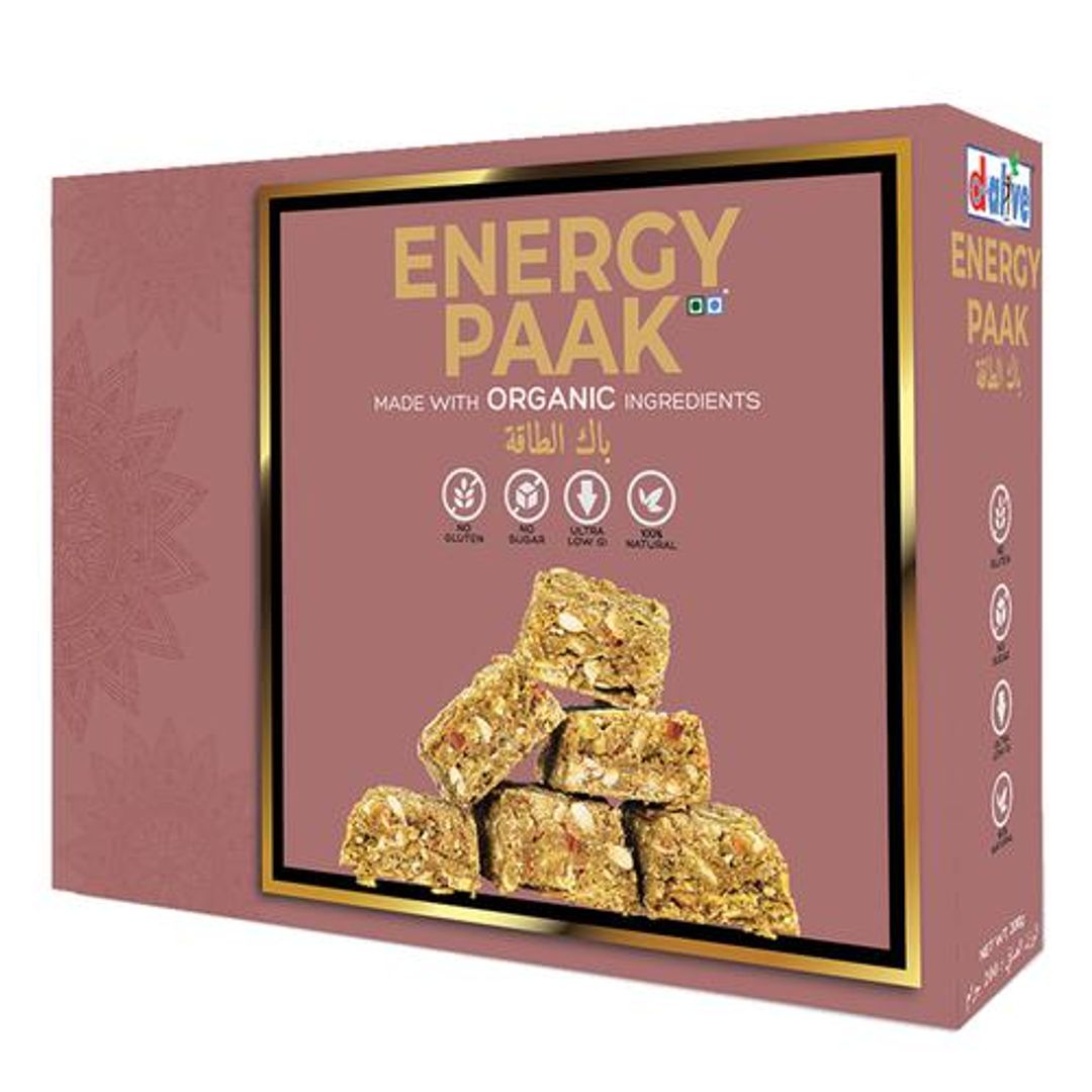 Organic Energy Paak - Sugar Free, Gluten Free