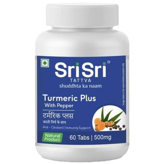 Turmeric Plus 500mg Tablet With Pepper - Antioxidant, Provides Immunity Support