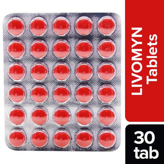 LIVOMYN Tablets - Regulates The Levels Of Liver Enzymes