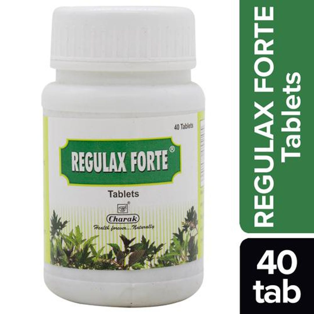 REGULAX FORTE Tablets -A Polyherbal Laxative