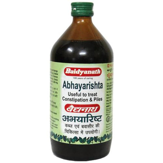 Abhayarishta Syrup - For Constipation Relief