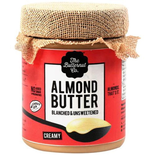 Creamy Blanched & Unsweetened Almond Butter