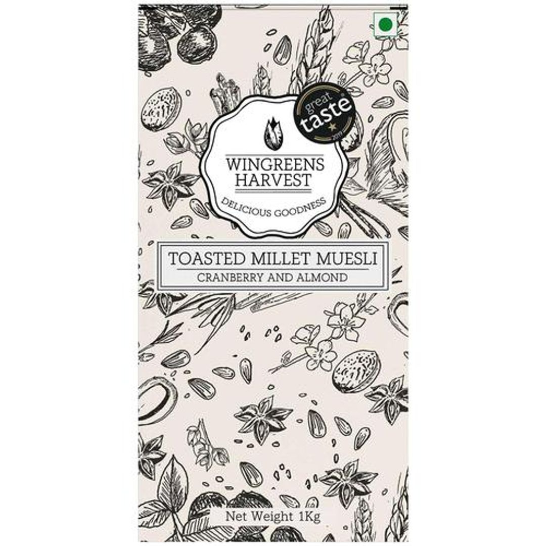 Toasted Millet Muesli Cranberry & Almond