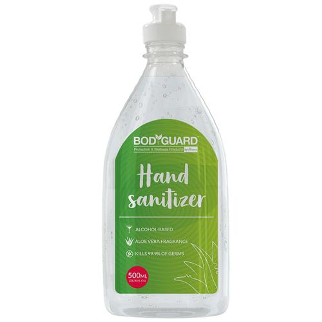 Hand Sanitizer - Aloe Vera, Alcohol Based, Kills 99.9% of Germs