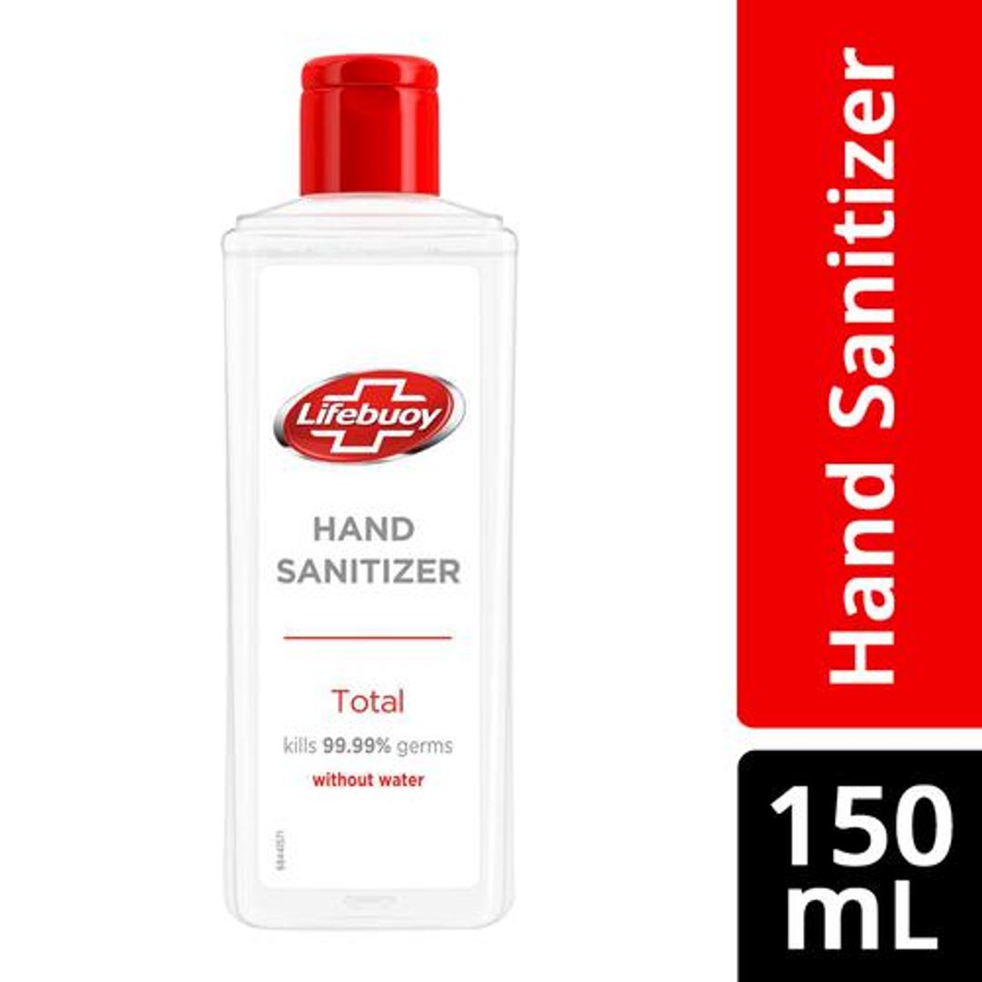 Total Hand Sanitizer - Alcohol Based, Kills 99.99% Germs without Water