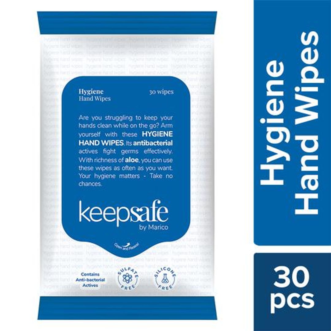 Hygiene Hand Wipes - Aloe Vera, Non Alcohol, Skin-Friendly