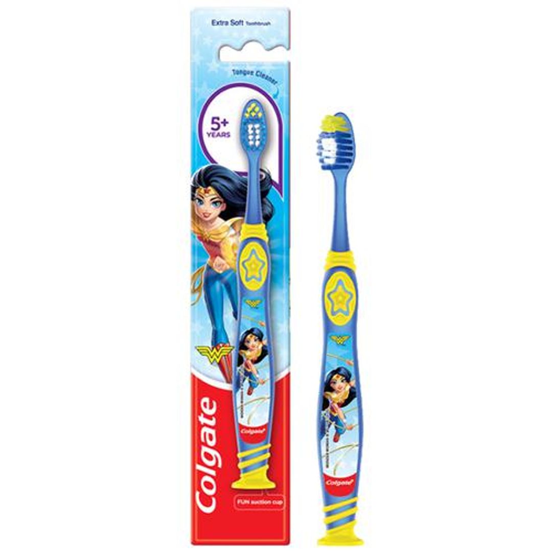 Kids Wonder Woman Extra Soft Toothbrush - 5+ Years